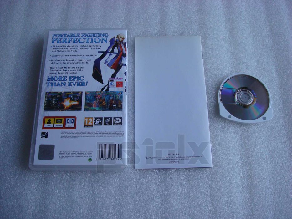 BLAZBLUE Continuum Shift II playstation portable psp