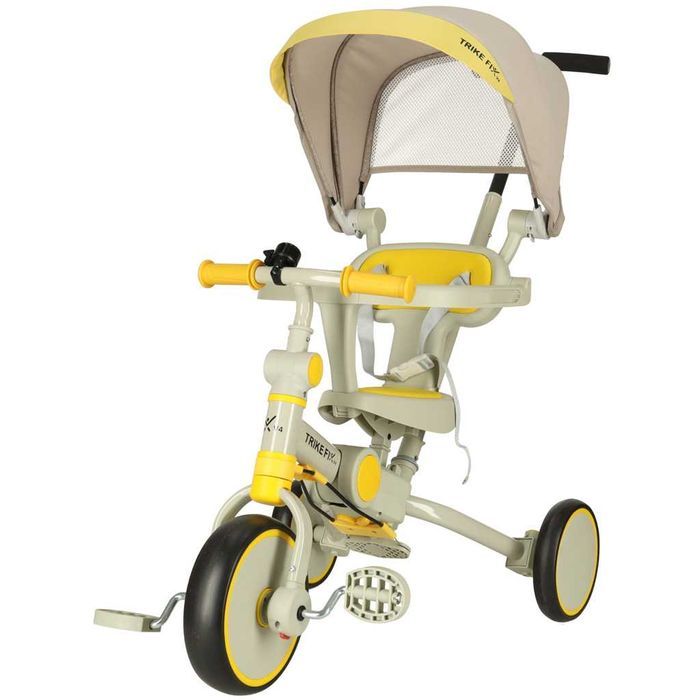 Rowerek Trójkołowy TRIKE FIX V4 dla Dzieci SPACERÓWKA Wózek 2w1