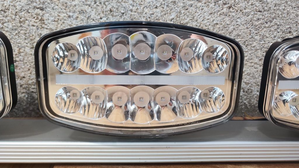 Barra de farois Led com pirilampos