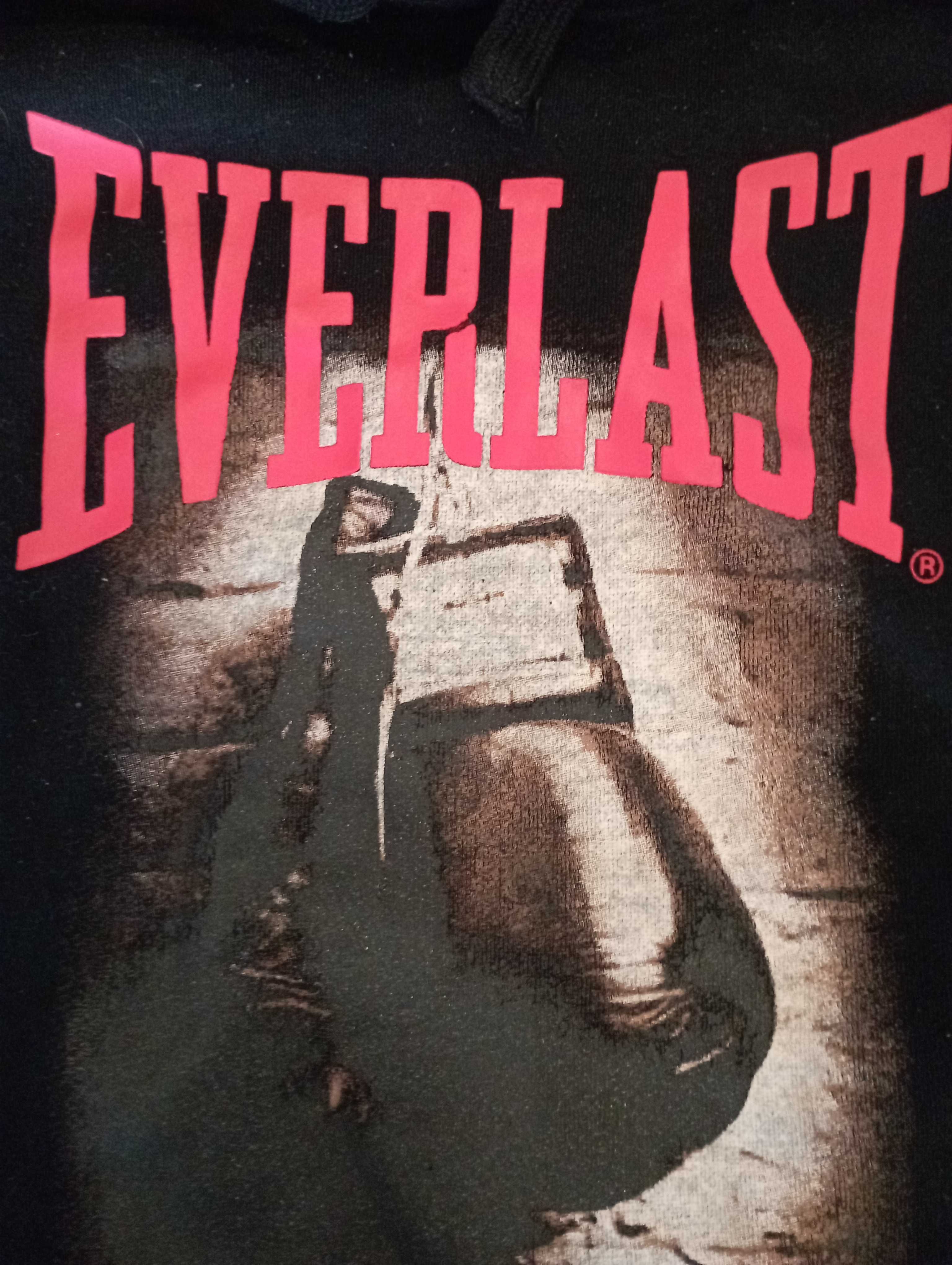 Bluza z kapturem czarna Everlast 11/12 lat