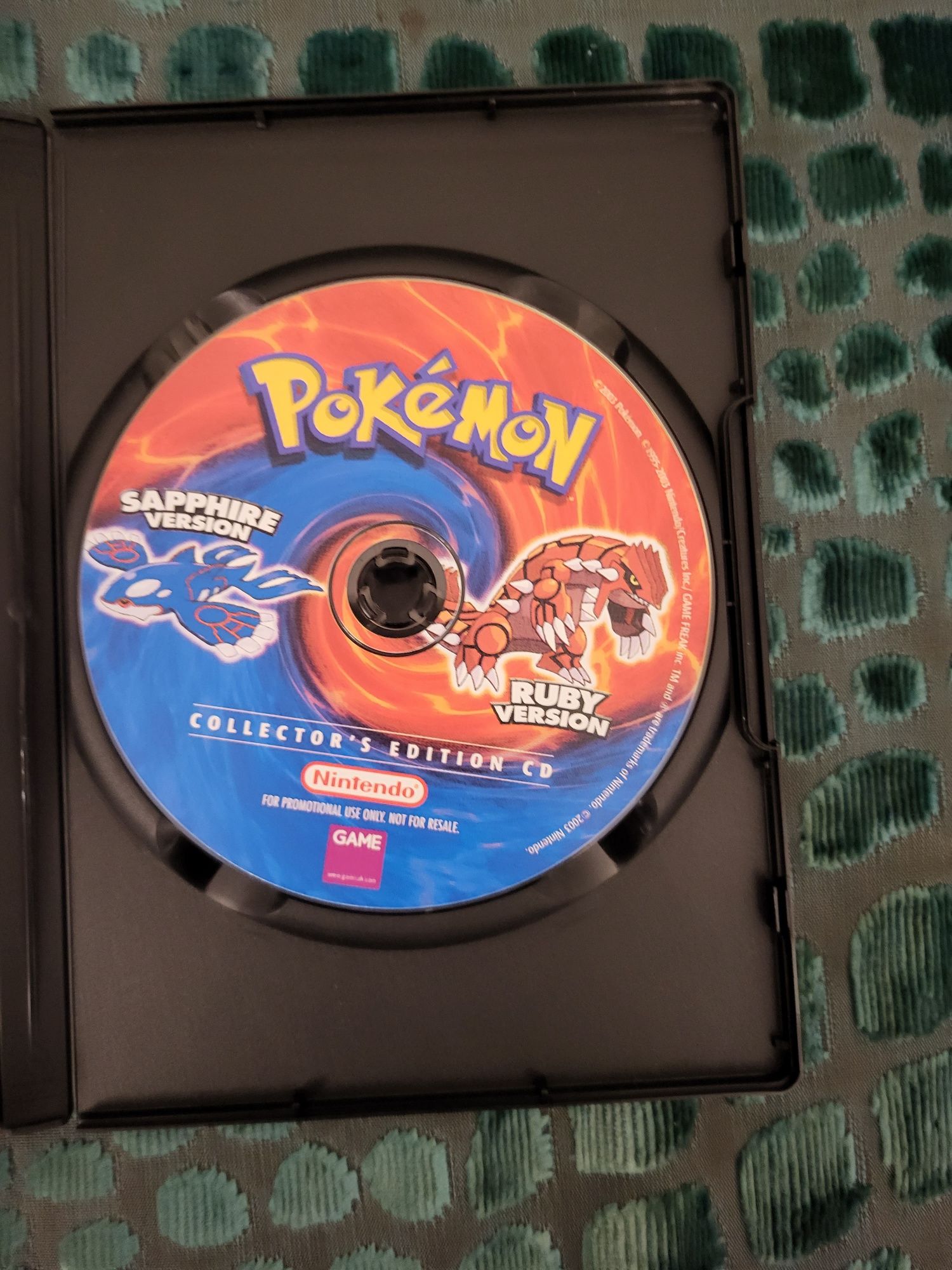 Pokemon Ruby & Sapphire Version Collectors Edition