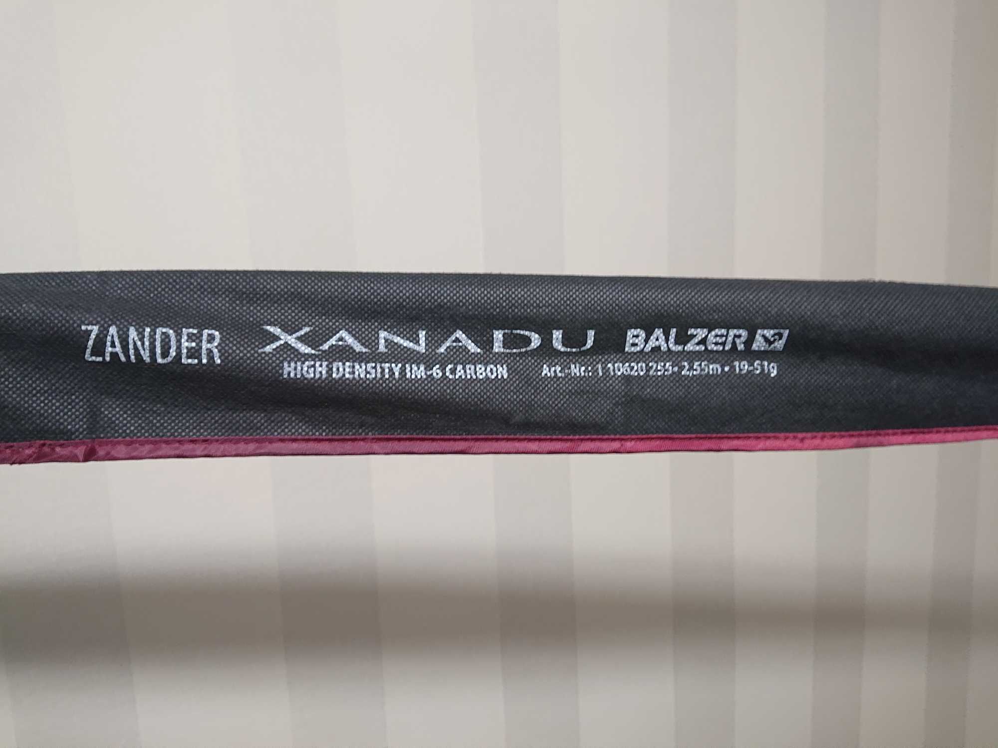 Спінінг Balzer Xanadu IM6 Zander Spin 255 м 19-51 г