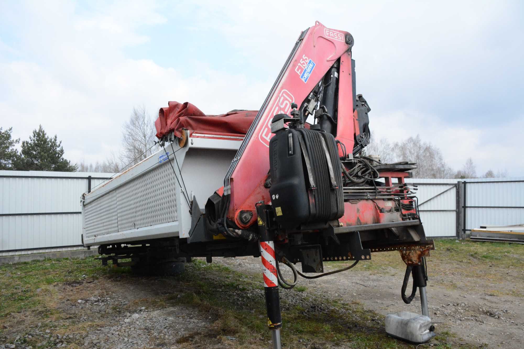 HDS FASSI F 155 A / 2013 r / Sprawny / 3x wysuw