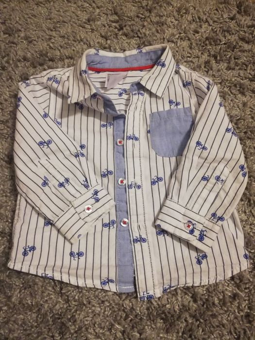 Koszula w paski i rowery c&a 74