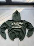 bluza z kapturem hoodie butelkowa zieleń rozmiar M cotton bawełna