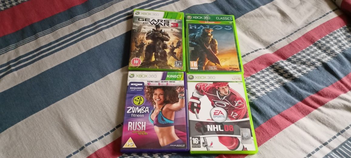 Gry na XBOX 360 4 płyty