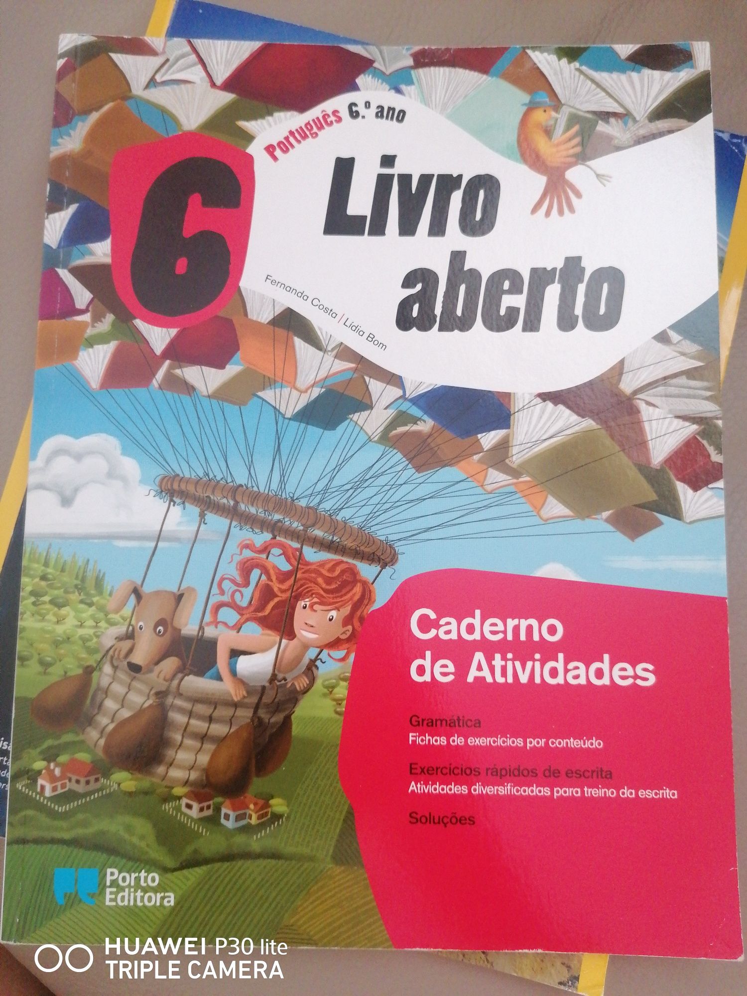 Caderno de atividades português livro aberto 6 ano