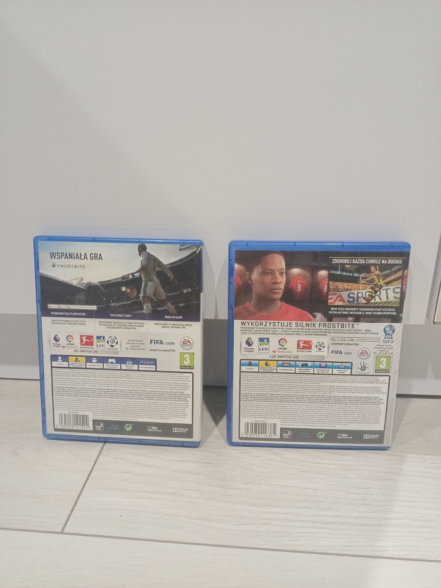 Gry FIFA 17 i 18