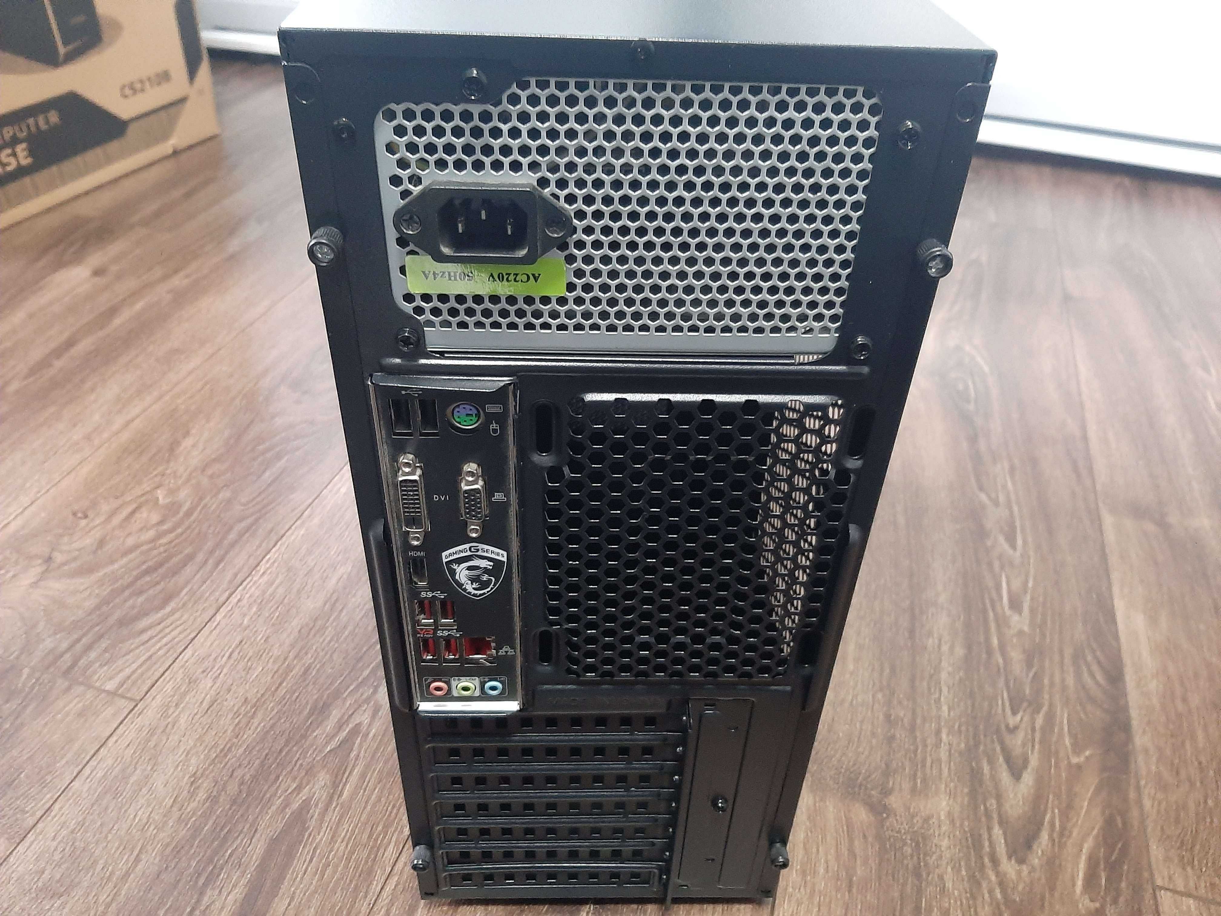 Готовий ПК Ryzen 5 2400g, ОЗП DDR 4 16 ГБ, SSD x2 (128, 512 гб) Win 11