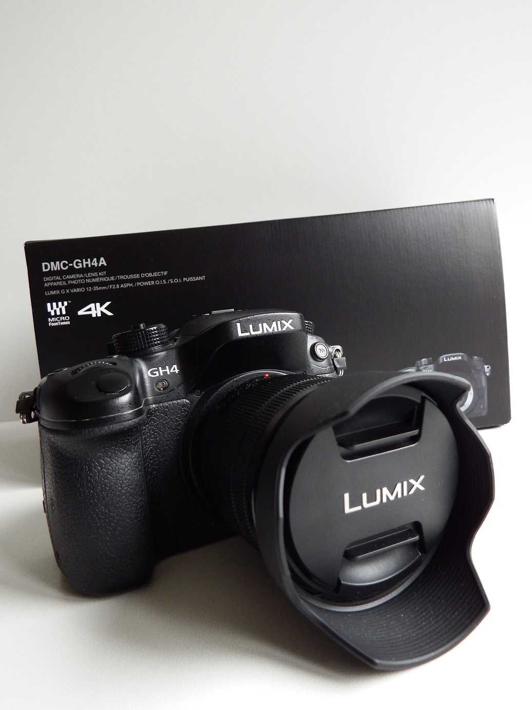 Panasonic LUMIX DMC-GH4A 4K + obiektyw 12-60 PEŁEN komplet ideał !