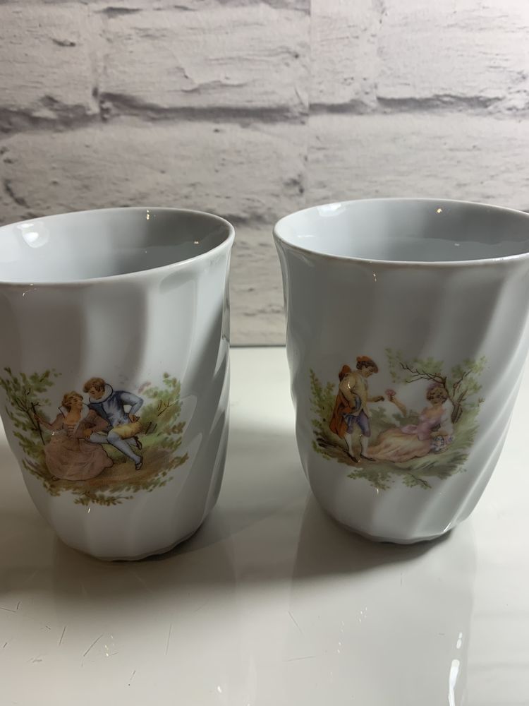 2 porcelanowe kubki Chodzież