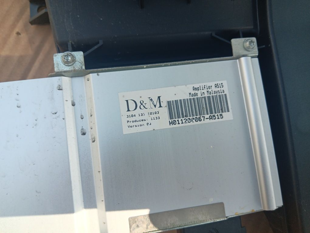 Citroen DS3 C3 II subwoofer głośnik wzmacniacz D&M