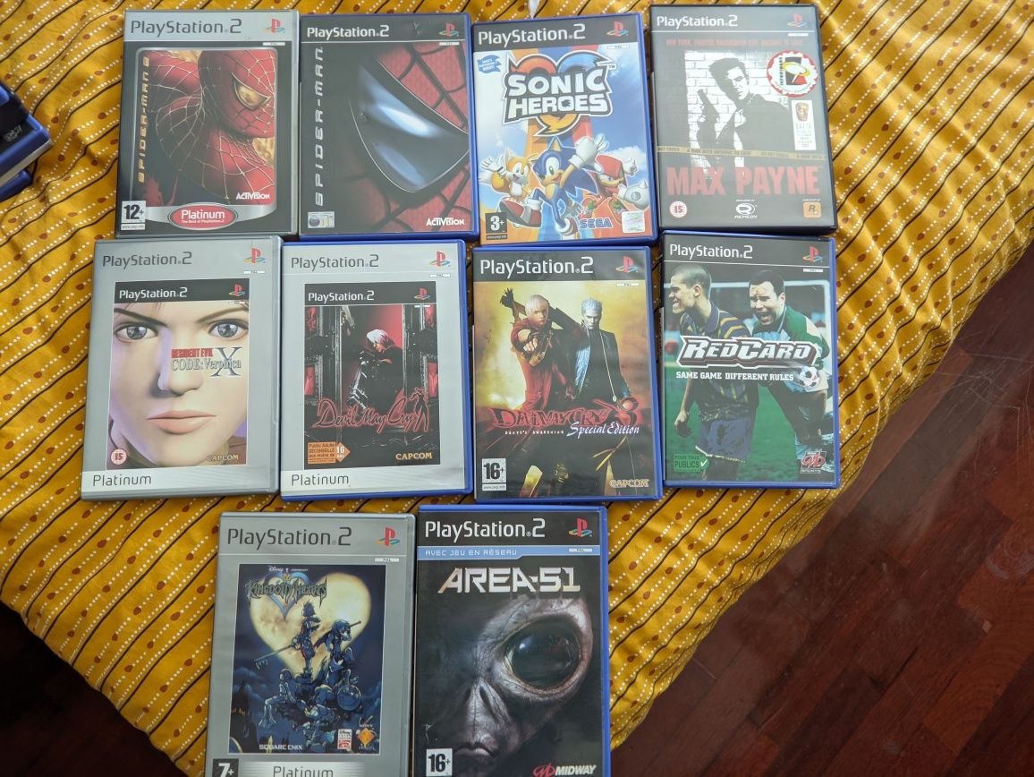 Vários jogos PlayStation 2- ver preços na descrição