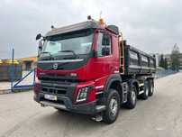 Volvo FMX 500 | Euro 6 | 8x4 | Meiller-Kipper | Bordmatic | z Niemiec | TOP STAN |  | 2017 Rok | 400 tys km | 3 Stronny Kiper | Wywortka | Hydroburta |