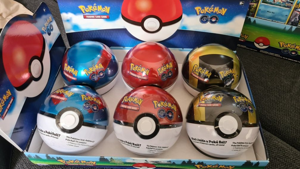 Pokemon GO Elite Trainer Box e Special Collection Box