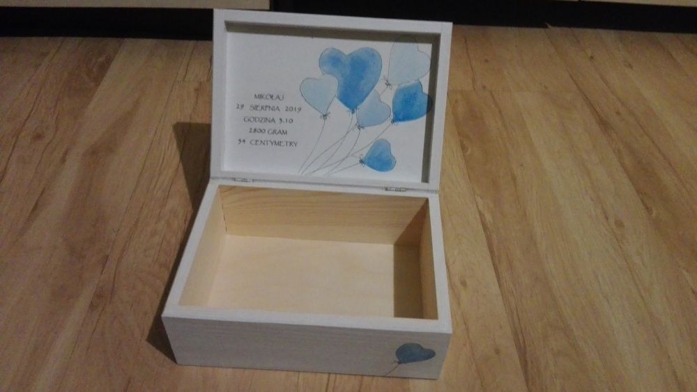 Skrzynka pamiątek malucha