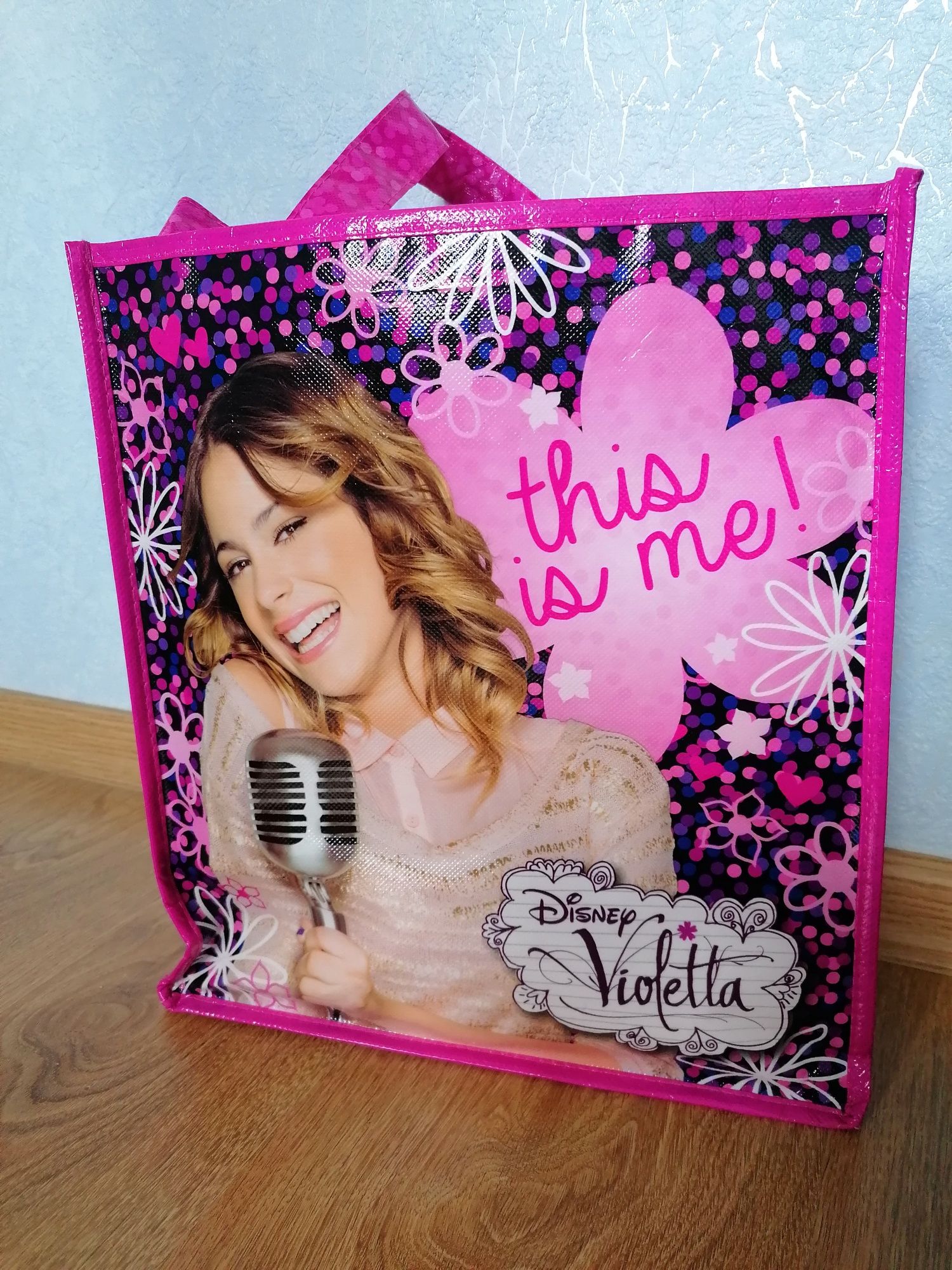 Szkatułka pudełko decoupage Violetta + torba