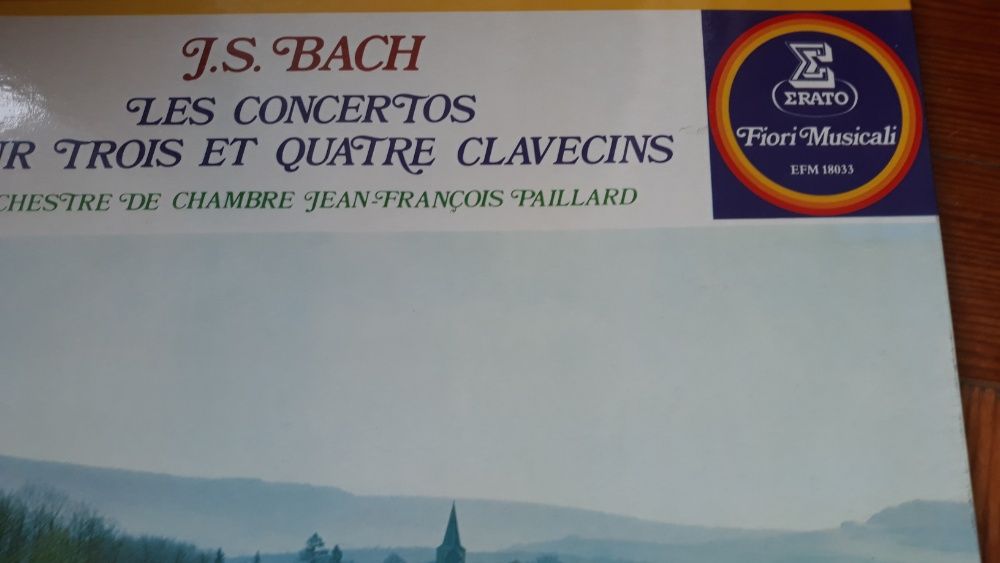 Vinil - Concertos para 3 e 4 Cravos, J. S. Bach