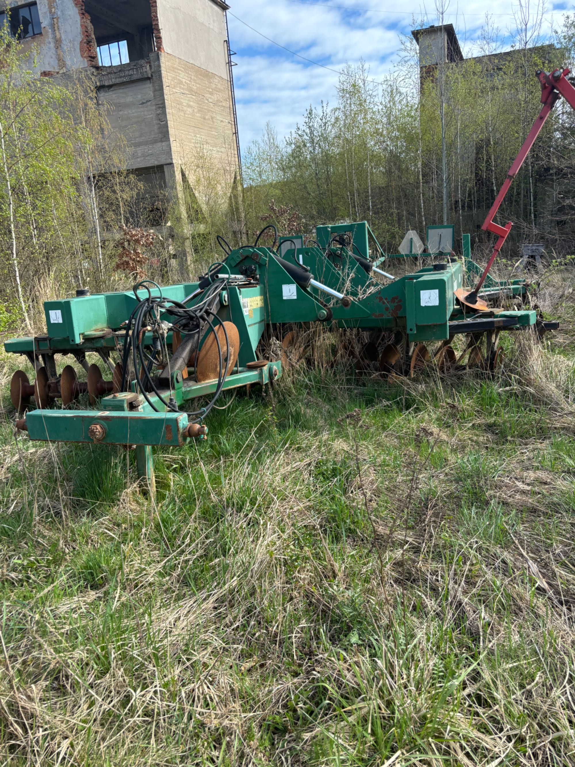 Brona talerzowa. Talerzówka 5 m ciężka. Lemken, Horsch