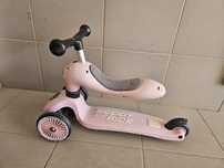 Hulajnoga jeździk Scoot and ride różowa