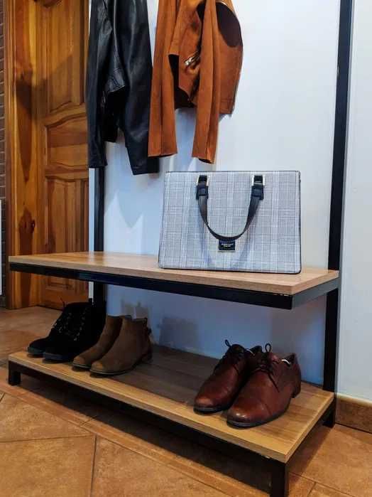 Wieszak na ubrania/ półka na buty / garderoba / loft industrial