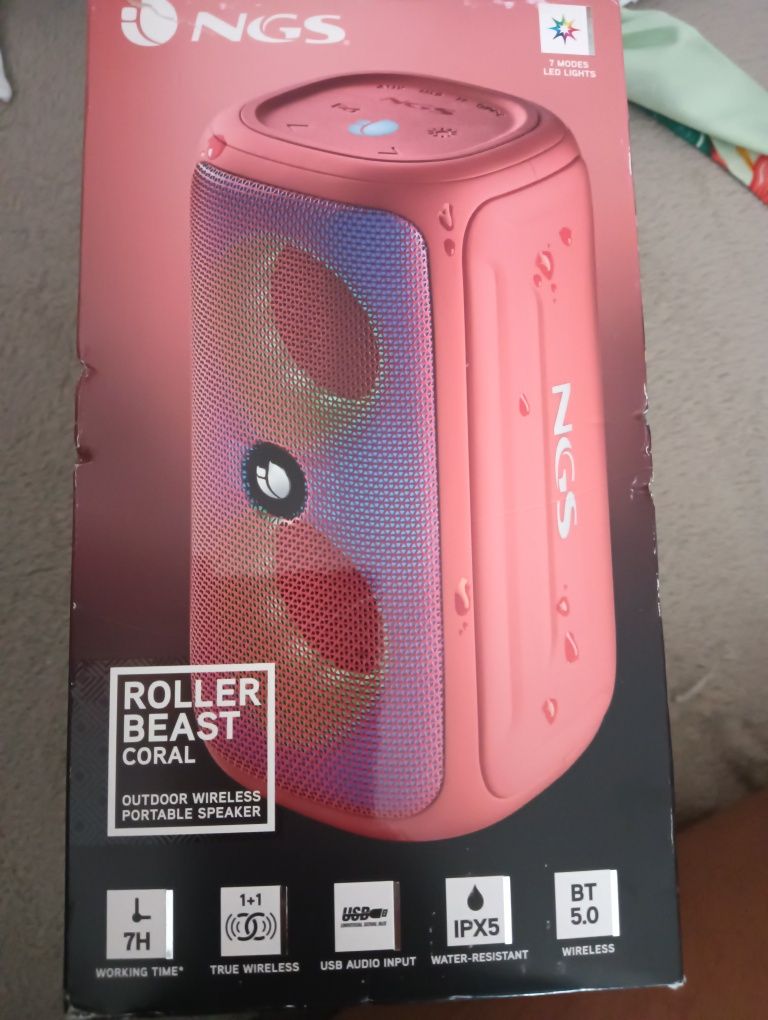 Coluna NGS nova na caixa