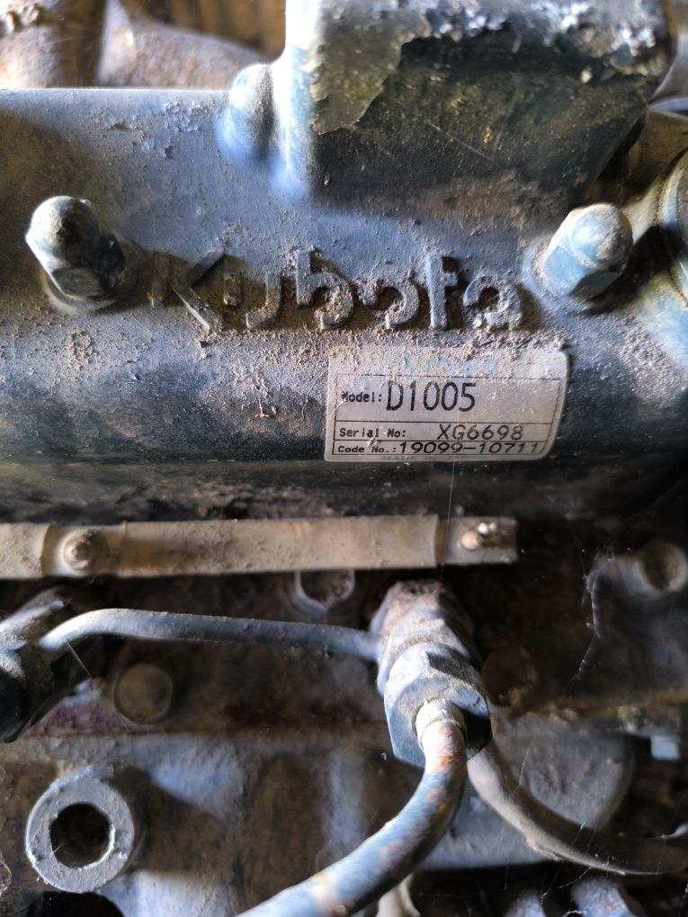 Motor Kubota para trator ou Bobcat como novo