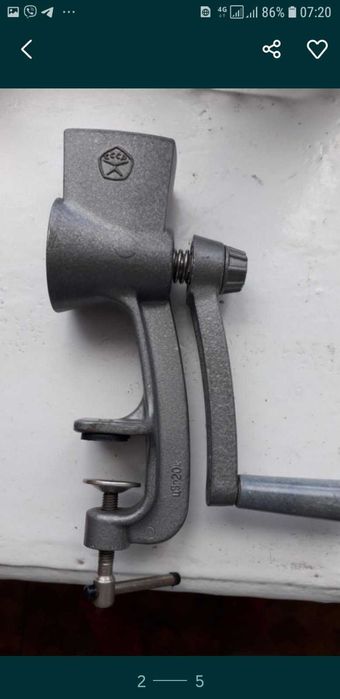 Млинок ручний для маку ,спецій,горіхів.Вінтаж України СРСР.