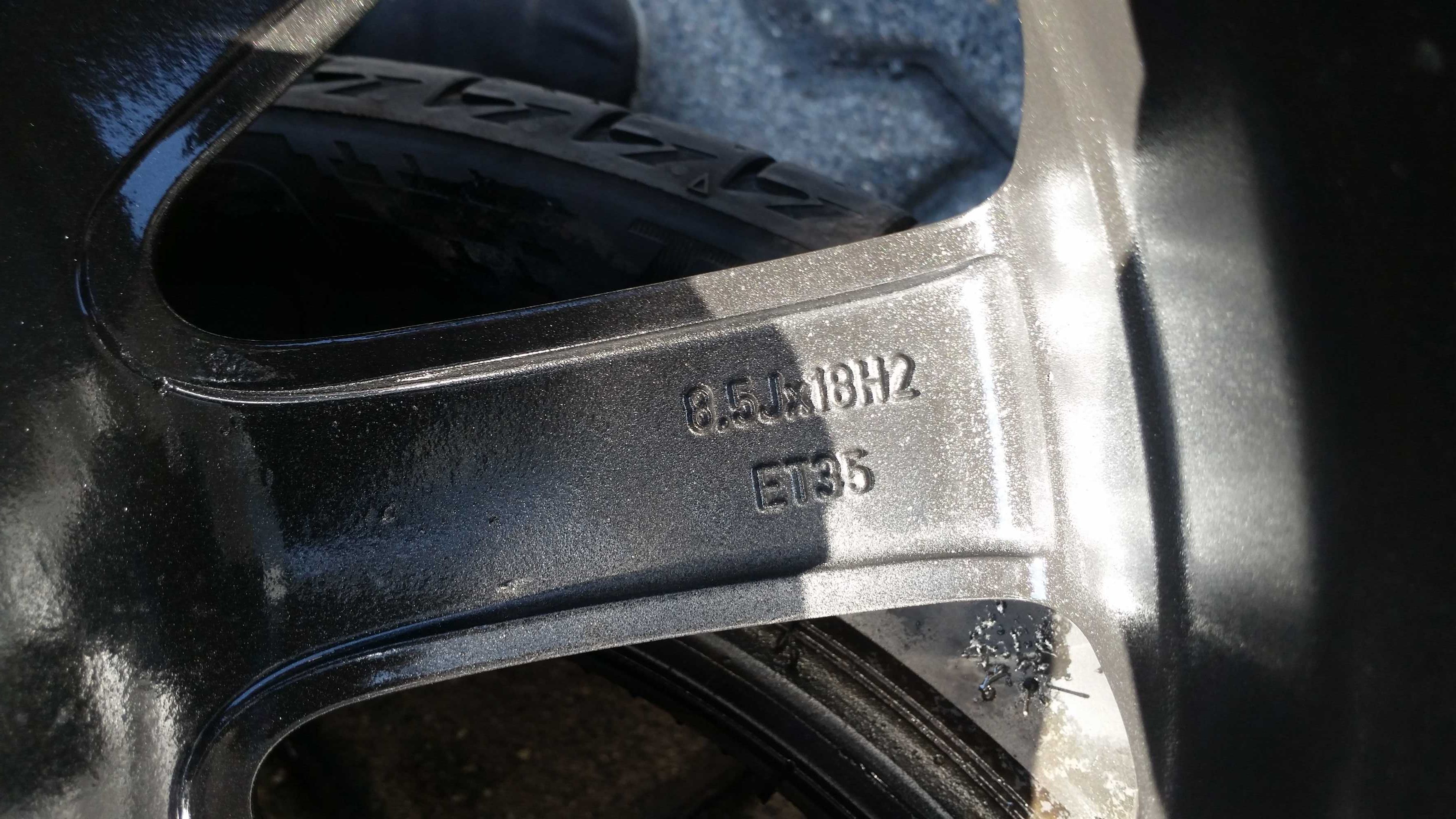 Felgi aluminiowe 18" Mercedes Borbet 5x112 8.5j Et 35 9.5j Et40
