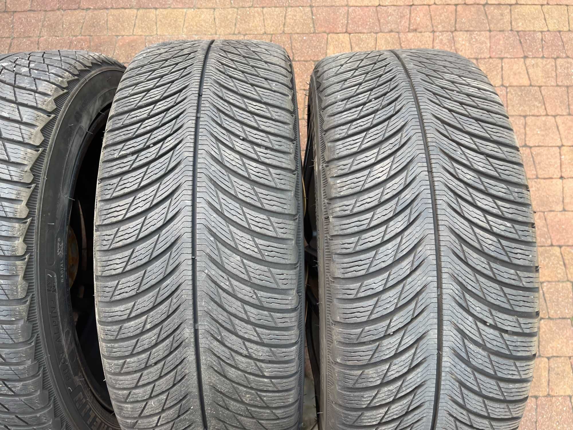 3692. Koła zimowe Audi A8 D3 oryginał 5x112 235/45/19 Michelin 2022r