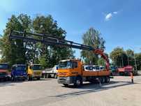 Mercedes-Benz Actros 3348  6x4 żuraw ATLAS 620.3 sterowanie radiowe  5000 nr ref Mercedes Actros 3348 6x4 żuraw HDS ATLAS 620.3