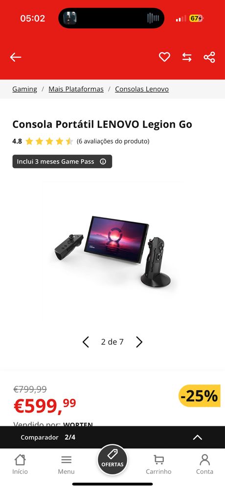 Lenovo Legion Go 512gb