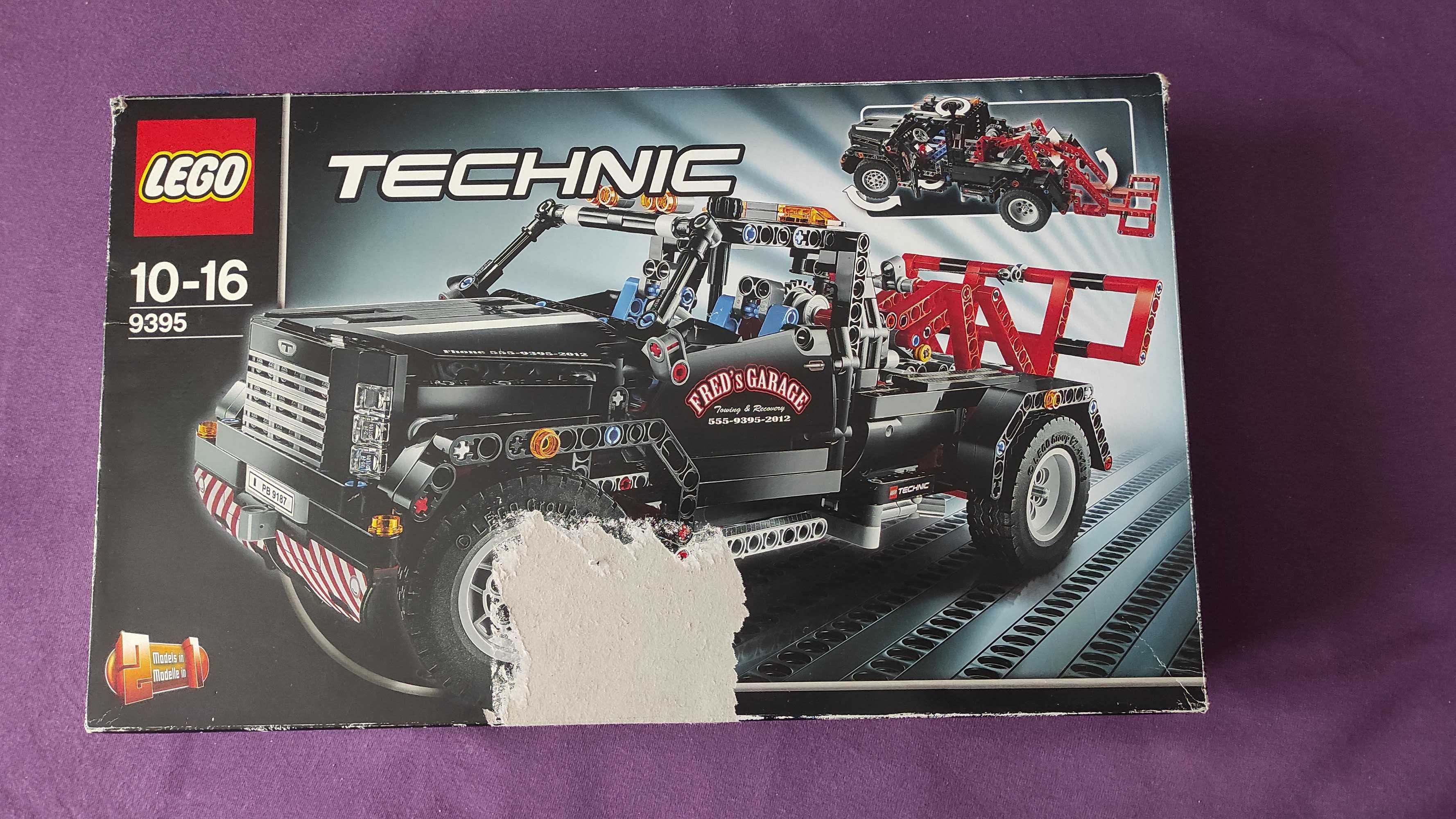 LEGO technic 9395 pomoc drogowa jak NOWY