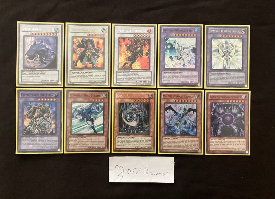 Cartas de Yugioh