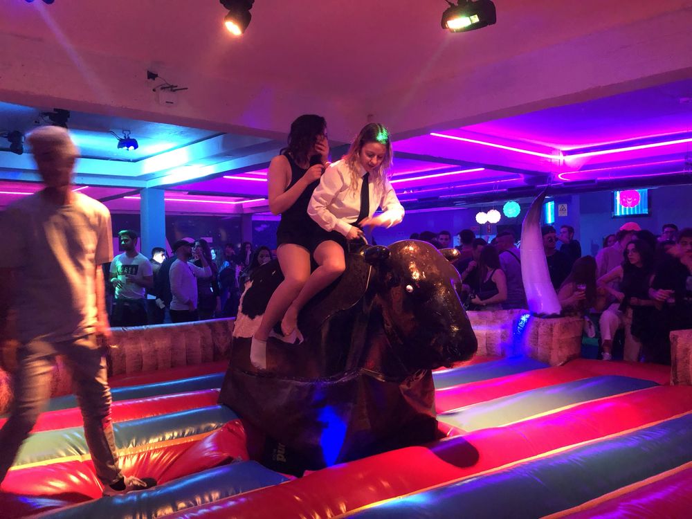 Touro mecanico eventos