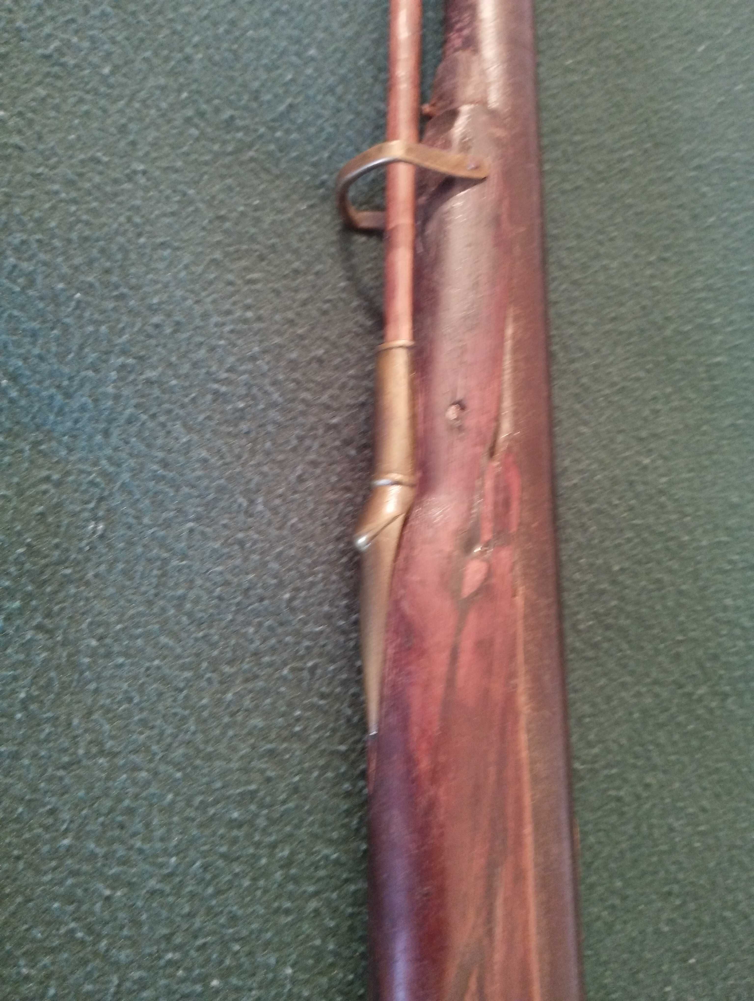 Espingarda  de caça  de percussão  de tiro único, 1860