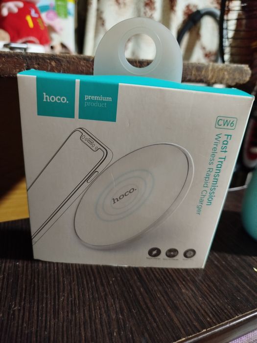 Бездротова зарядка HOCO CW6, 5Вт