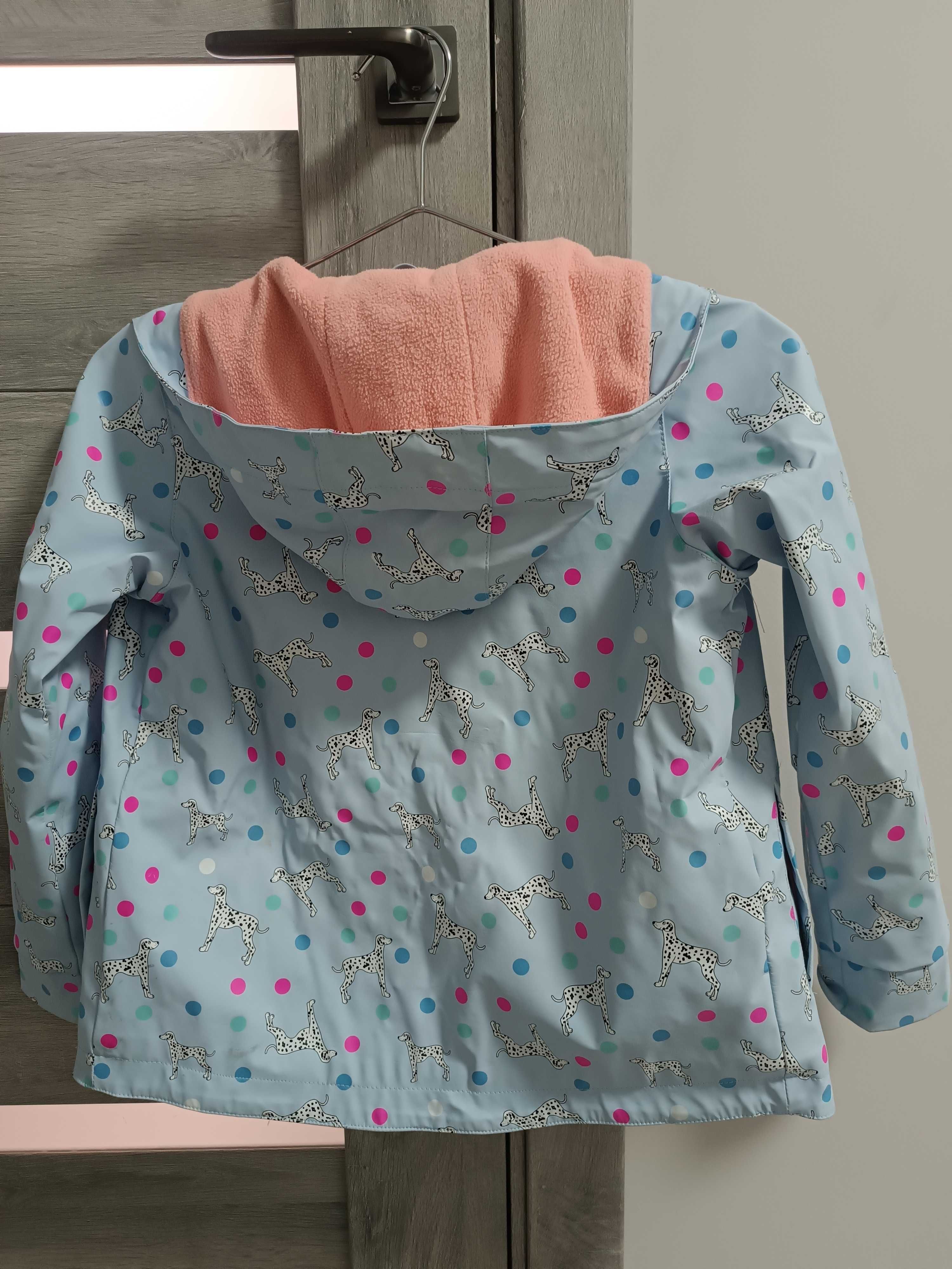 Дитяча куртка-дощовик для дівчинки