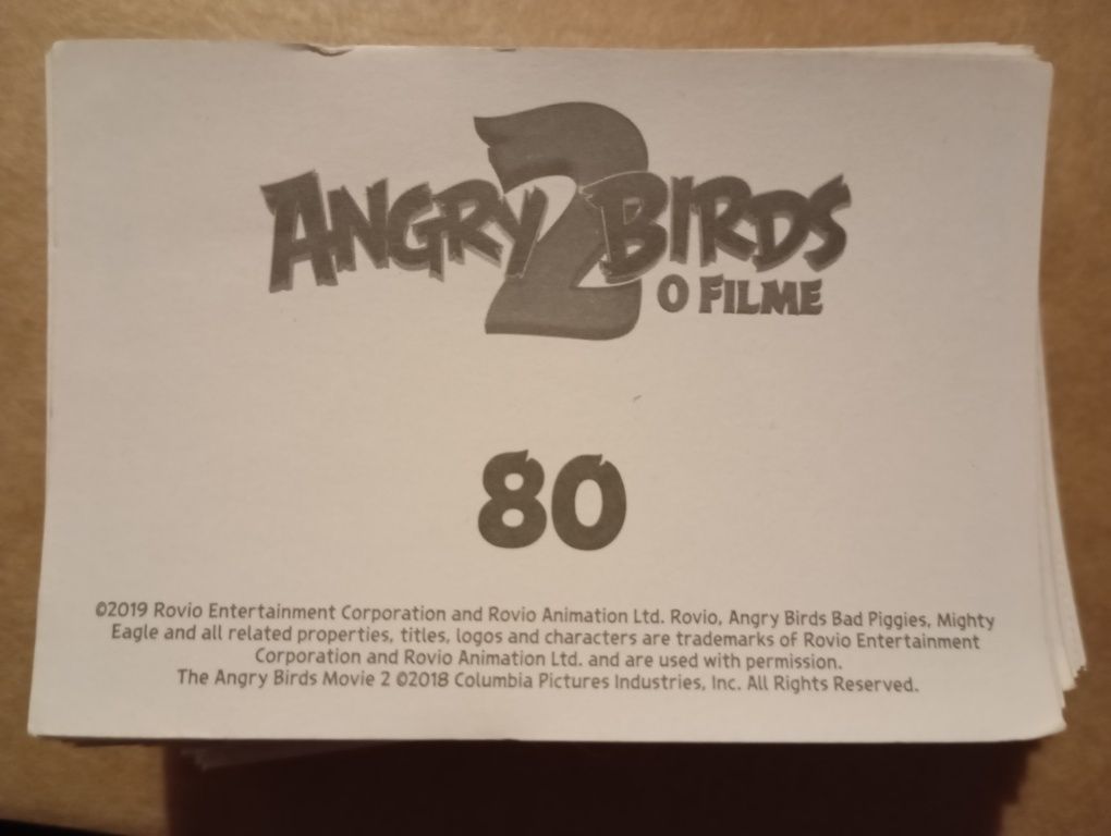 Cromos Angry birds 2 - o filme