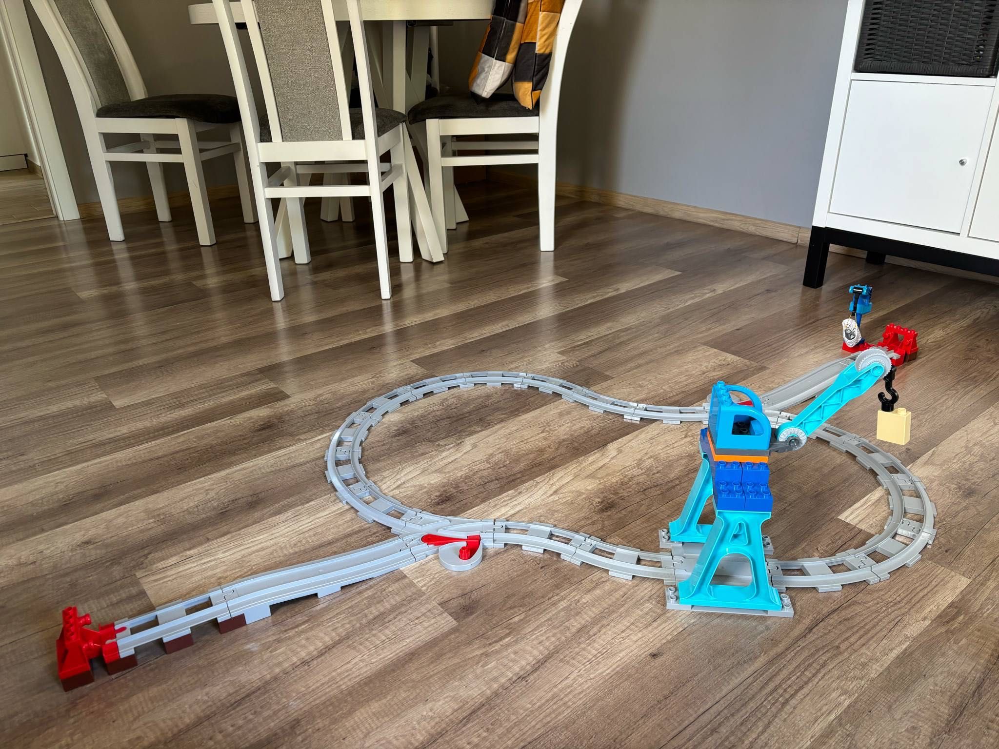 Lego Duplo pociąg towarowy pociąg parowy