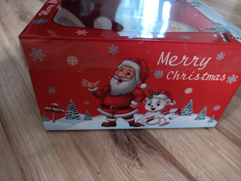 Duży kubek świąteczny z Mikołajem prezent