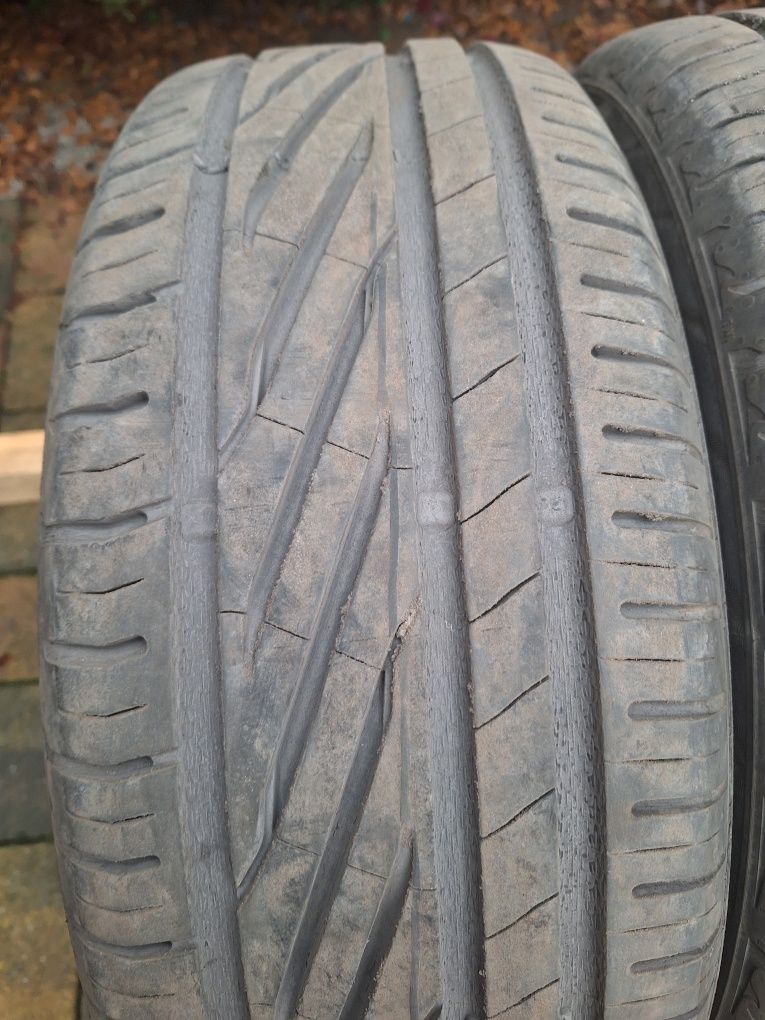 Dwie letnie opony marni Uniroyal 205/55 R16 z 2023 roku 7 mm bieżnika