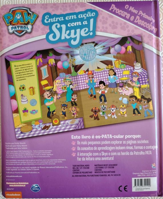 Entra Em Ação Com a Skye!