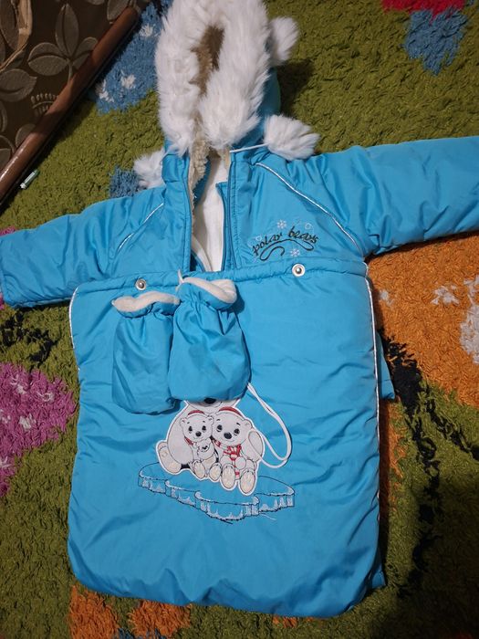 Зимові комбінезони для дівчинки