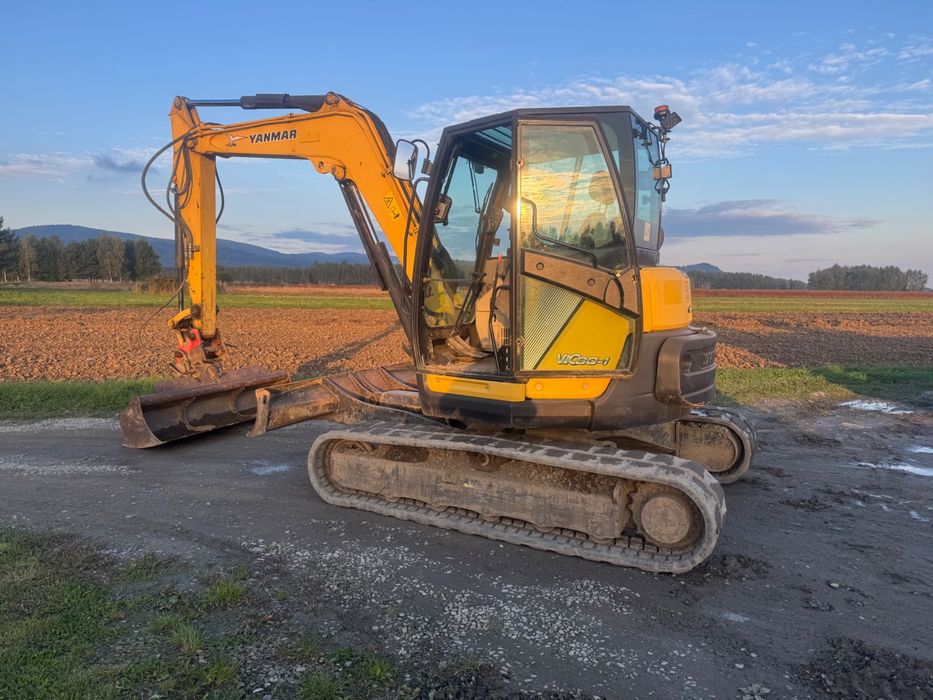 Koparka yanmar vio 80 minikoparka 8t