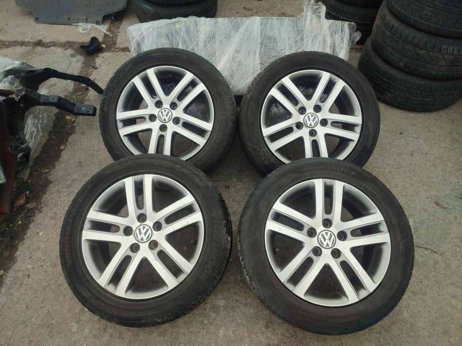 Диски 5 112 R16 титани 5/112/r16 діски р16 Гольф пасат шкода Ауді 16