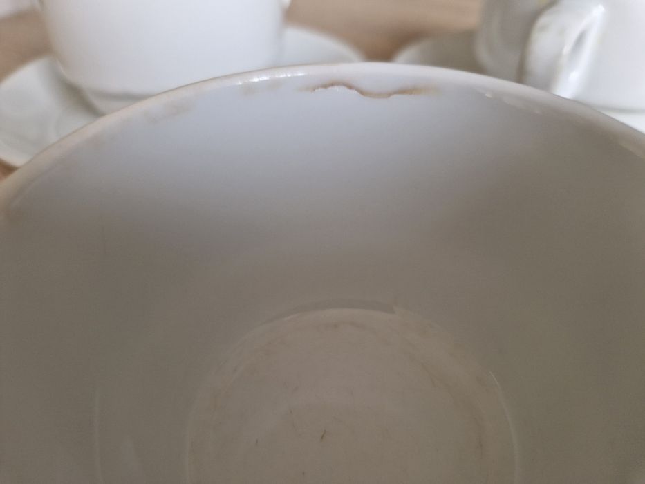 Stary zestaw filiżanek do espresso Schönwald Germany 3 sztuki