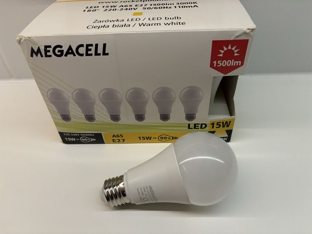Zarowka led energooszczedna megacell 50/60 Hz