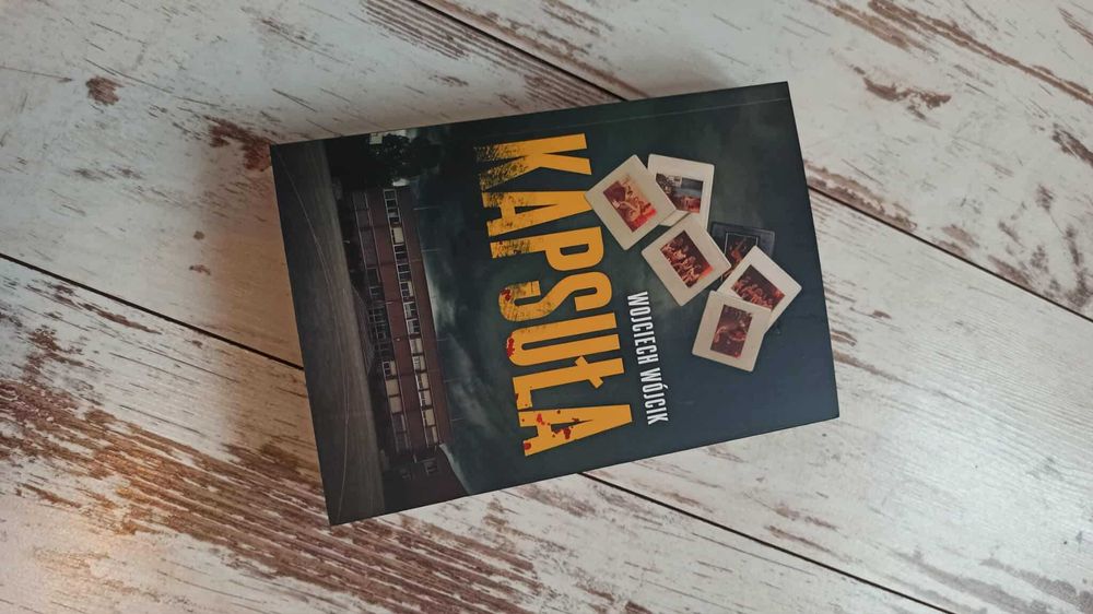 NOWOŚĆ  Kapsuła - Kryminał. Bardzo Wysokie noty!  Wójcik Thriller