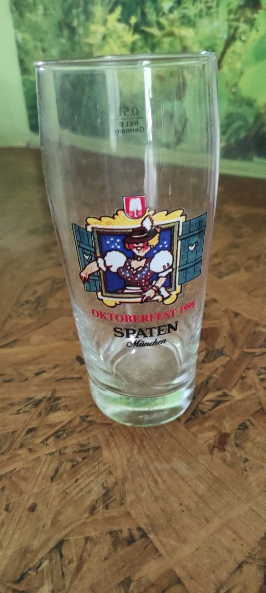 Szklanka kufel lampka pokal oktoberfest spaten munchen RKL Germany